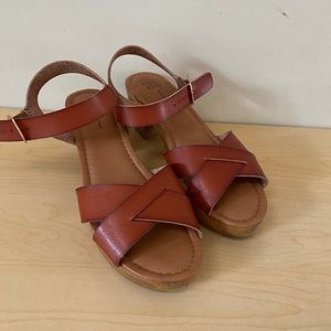 Brown sandals